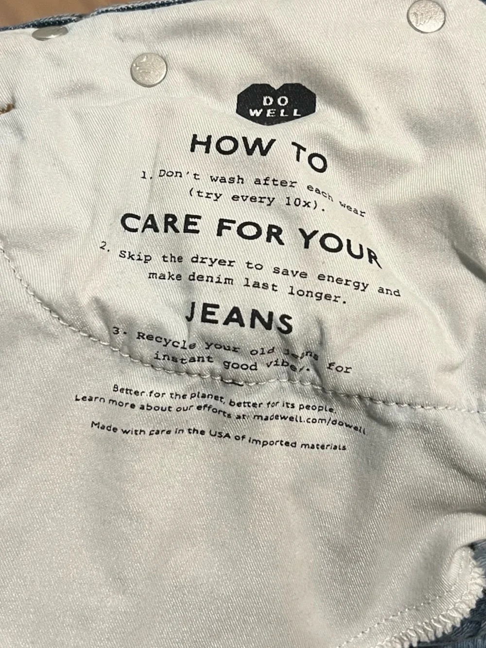 Madewell Women’s The Perfect Vintage Wide-Leg Crop Jeans - GREAT CONDITION - Picture 8 of 9